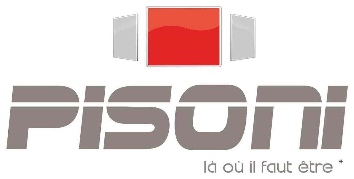 Logo de la société Pisoni